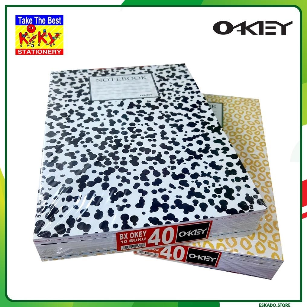 

Buku Tulis Okey Boxy 40 Lembar Kiky Nugi