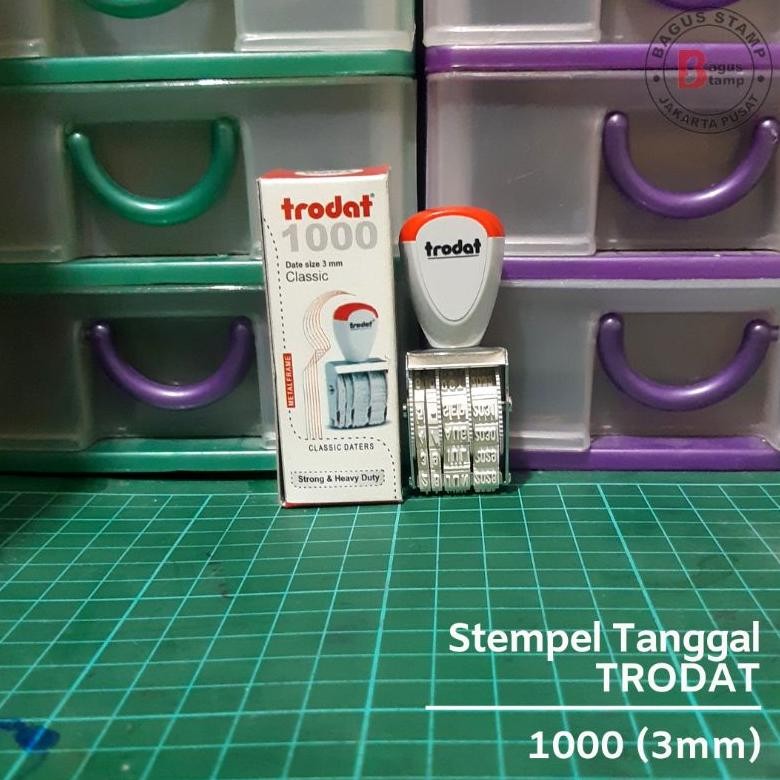 

Stempel Tanggal Manual Trodat 1000 STD Line Dater 3mm 3 mm Nugi