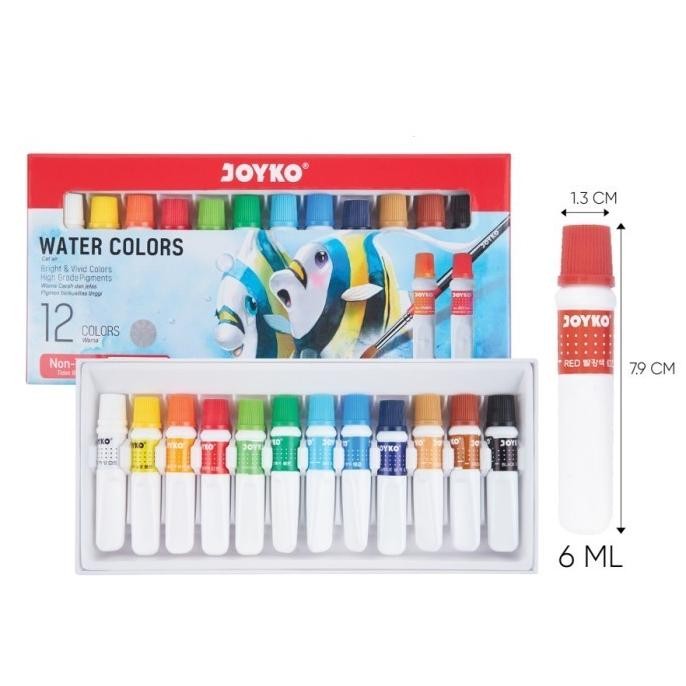 

Cat Air Water Color - Joyko 12 Warna MURAH Nugi