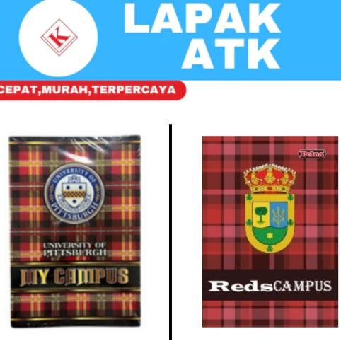 

BUKU TULIS CAMPUS 50 LEMBAR PANJANG MEREK X-BOOK/PELNA (1PAK) ++vv" Nugi