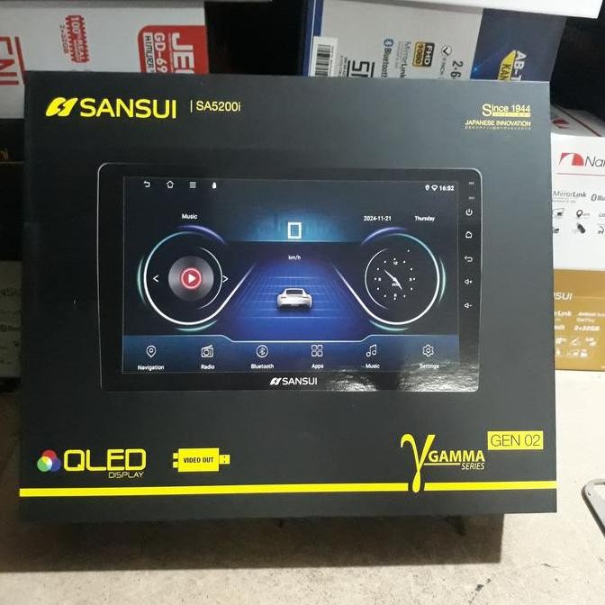 Head unit android sansui gamma QLED sansui sa5200i