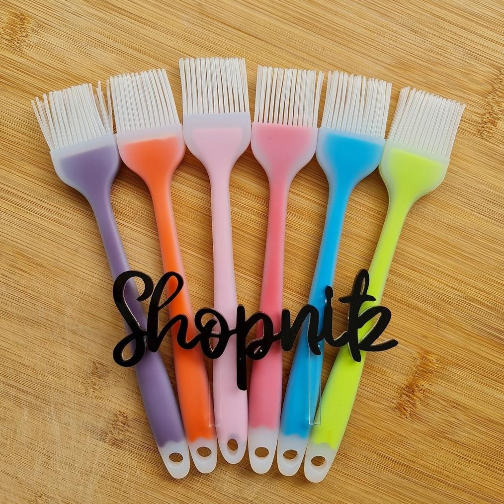 

small transparant silicone BRUSH / kuas kue/ kuas silikon Nugi
