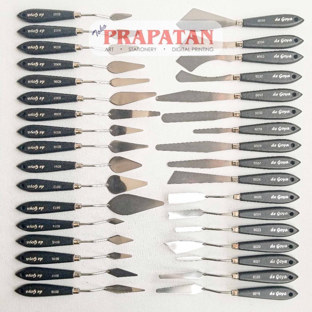 

De Goya Painting Knife Satuan | Pisau Palet Nugi
