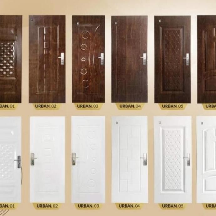 Pintu Baja Motif Kayu By Jbs Fortress Tipe Urban80 Urban90