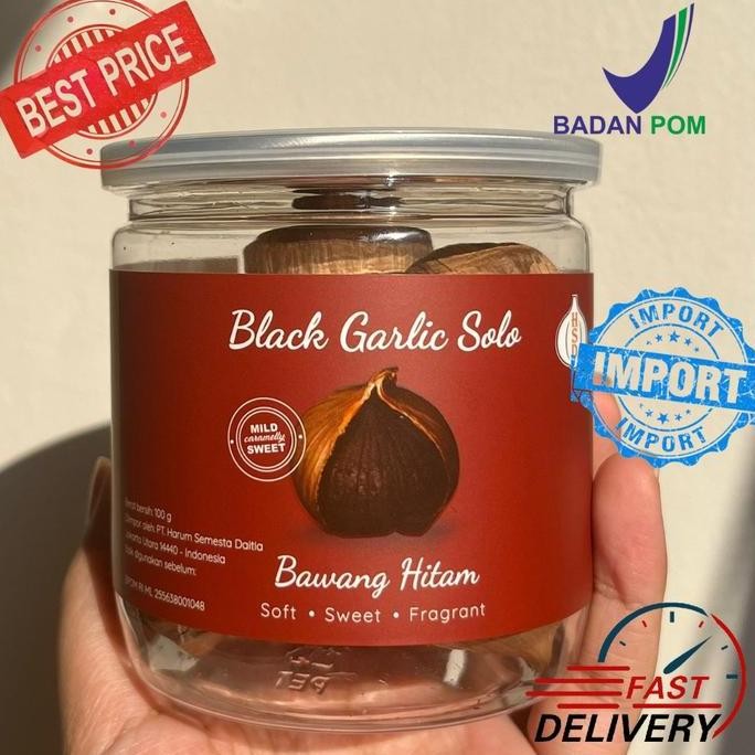 

Diskon! Black Garlic Solo 100gr Bawang Hitam Fermentasi Herbal