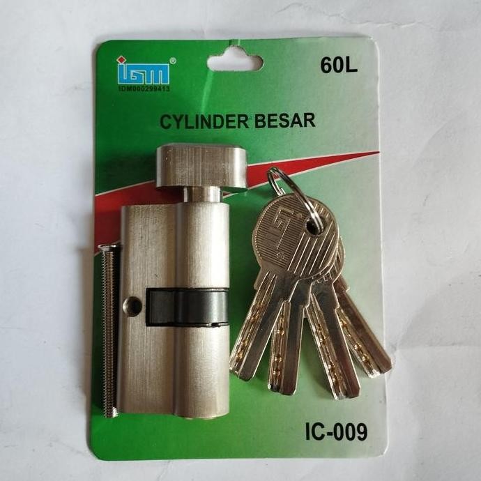 Silinder Kunci 60Mm Besar Kunci Knop Body Pintu Silinder Igm