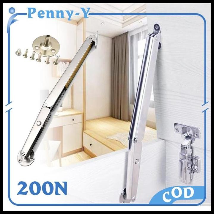 200N Engsel Salon Jendela Tebal Engsel Pintu Lipat Hidrolik Engsel Lipat Sikutan