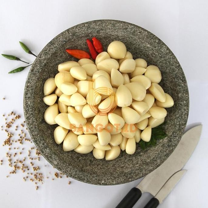 

Diskon! Bawang Putih Kupas Super Fresh 1Kg Bumbu Masak Praktis Harian