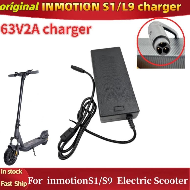 Original Charger For Inmotion S1/L9 Electric Scooter Inmotion Kickscooter 63V Li-On Battery Charger 