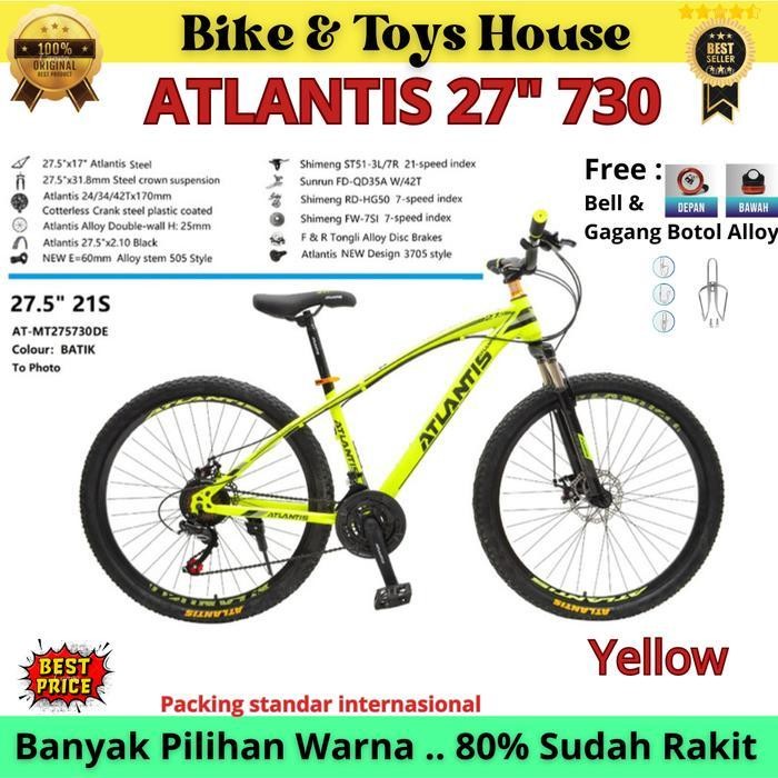 SO JNE,Sicepat - Sepeda Gunung Atlantis MTB AT MT 27.5" 69G 21S