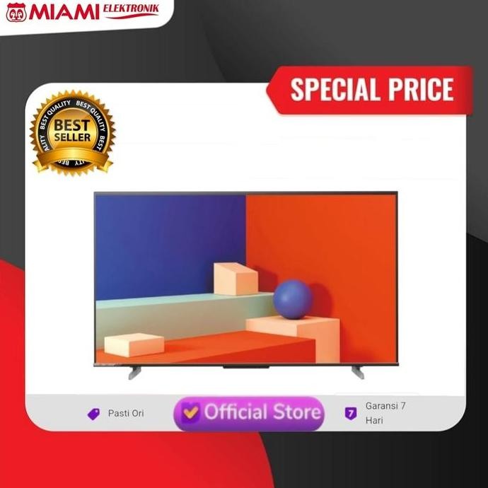 Led TV Hisense 43 inch 4K UHD Google TV-Hands Free Voice Control 43A65N Smart TV Android TV 43 A65N