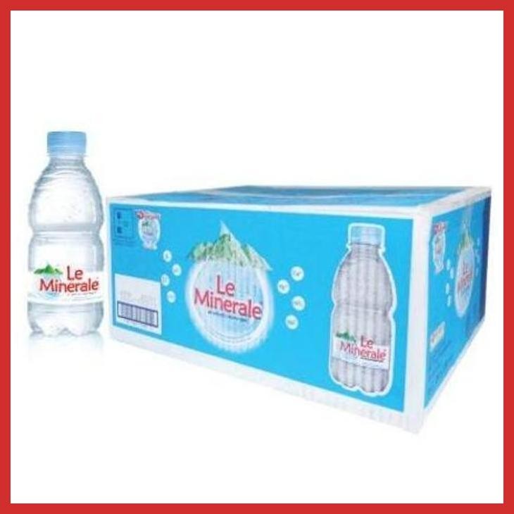 

AJMALL LE MINERALE 330 ML 1 KARTON ISI 24 BOTOL MINI AIR MINERAL GOOD QUALITY