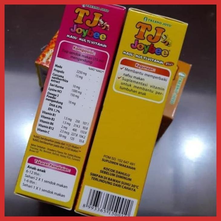 

AJMALL GROSIR MADU MULTIVITAMIN MADU TJ JOYBEE GOOD QUALITY