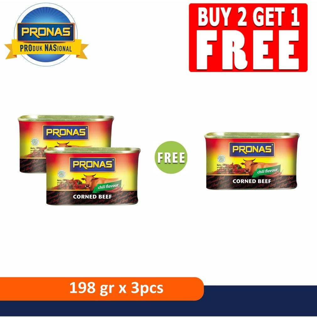 

NO_MORE PRONAS Kornet Sapi Chili 198 gr Buy 2 Get 1