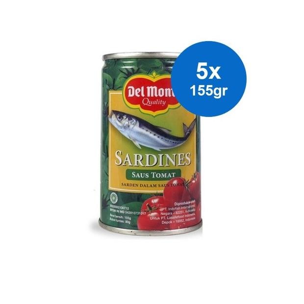

NO_MORE Delmonte Sarden Tomat 155 gr x 5