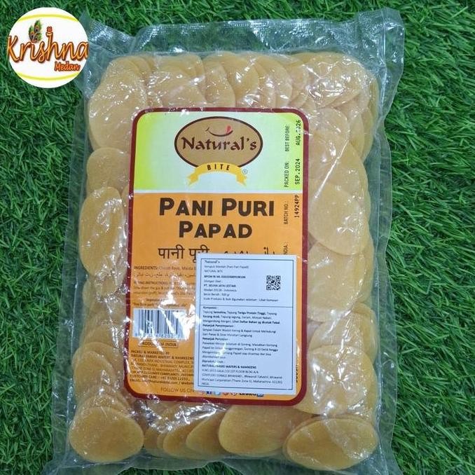 

:<:<:<:<] Natural's Pani Puri Papad 500gr
