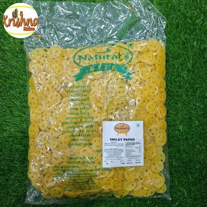 

}}}}}}] Natural's Smiley Papad 1kg