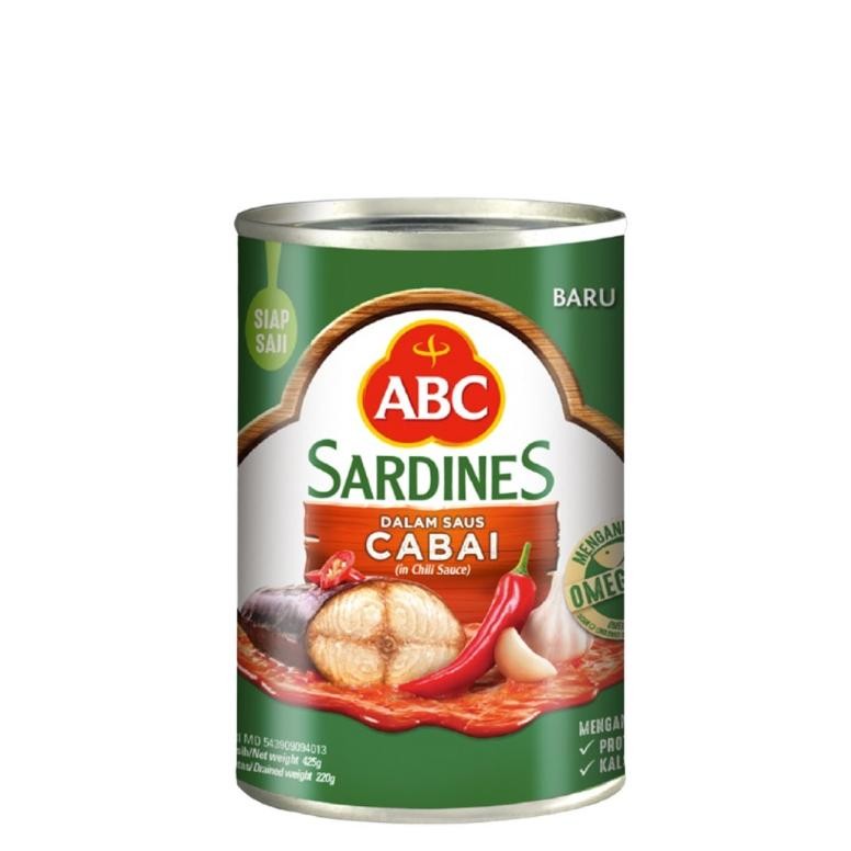 

NO_MORE ABC Sarden Saus Cabai 6 x 155 gr
