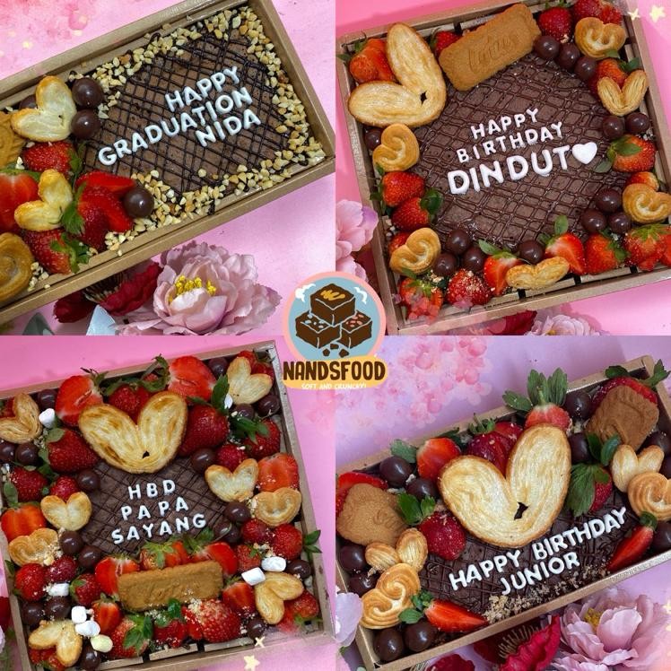 

Browberry Brownies By Nandsfood Only Ntsameday Kue Ultah Thday Anniversary Wedding Engagement Dll