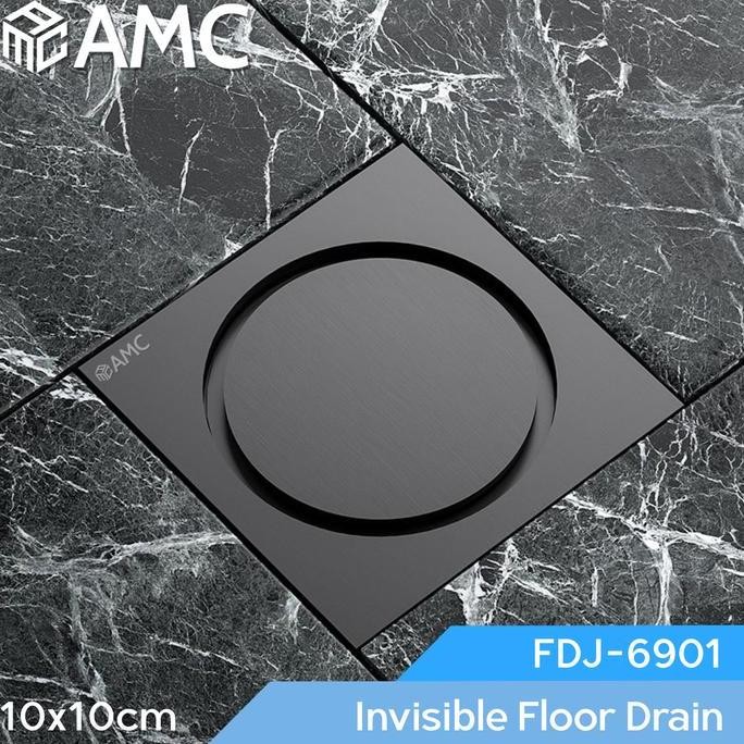Amc Fdj 6901 Invisible Floor Drain Saringan Got Kamar Mandi Anti Bau