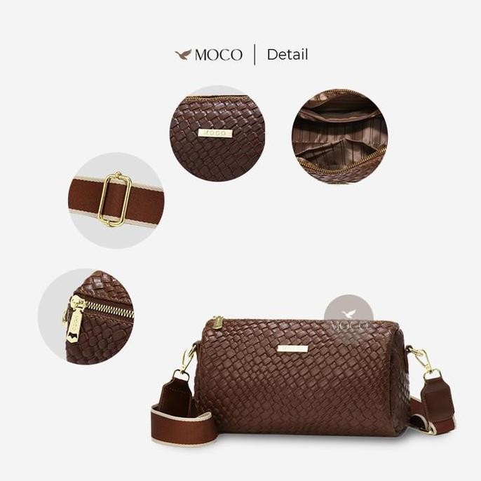 Moco Fashion Tas Sling Bag Tabung Croco 216 A
