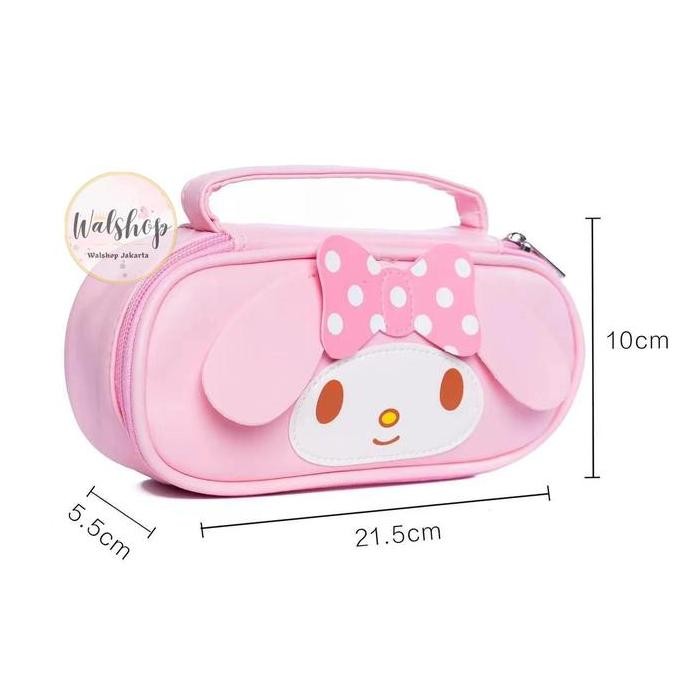 

Tempat Pensil Premium Sanrio Cinnamoroll Melody Kuromi Oval - TP006 HS