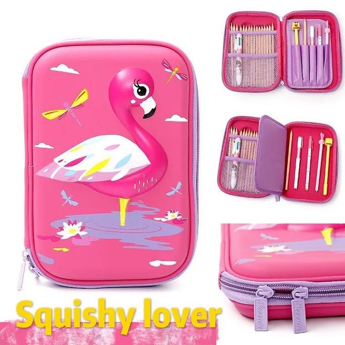 

Tempat pensil kotak pwnsil tempat organiser smiggle/flamingo HS