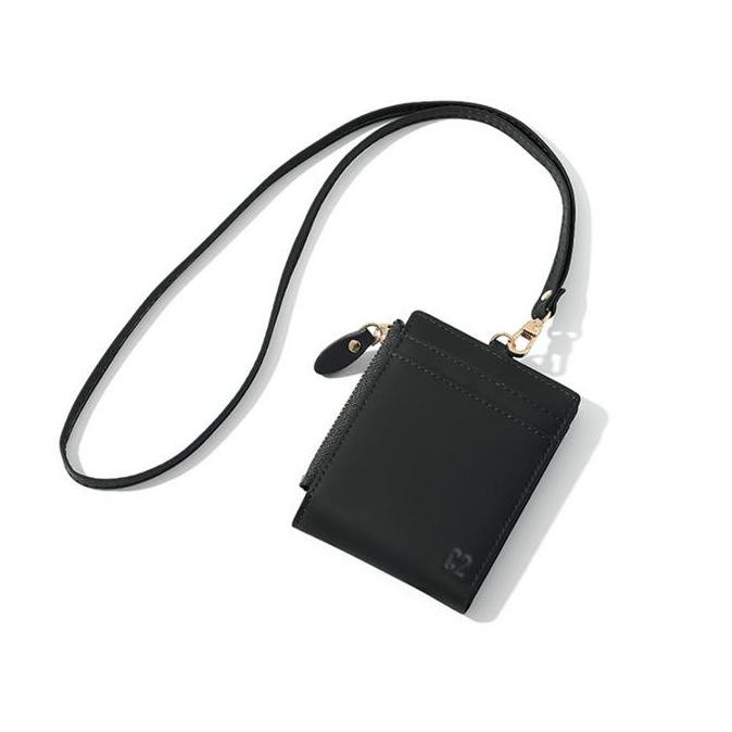 

C2 Jasmine Black Leather Lanyard - Lanyard Kulit Wanita