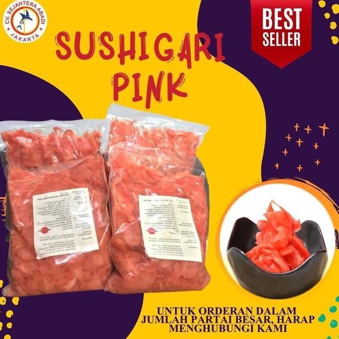 

Produk Baru!! Gari Jahe Acar Sushi Gari Ginger Sushi Roll Kemasan Ekonomis