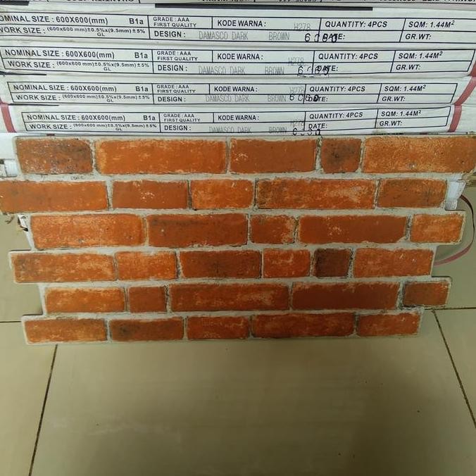 GRANIT ROMAN DINDING MOTIF BATA 30X60 DCARAVISTA SU ORIGINAL DAN TERPERCAYA