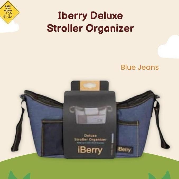 Iberry Deluxe Stroller Organizer Bag Tas Stroller Bayi