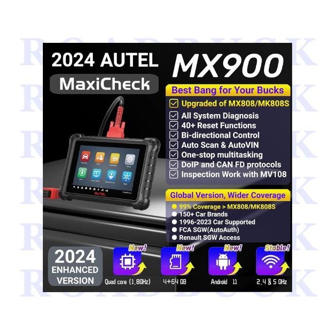 AUTEL MAXICHECK MX900 SCANNER MOBIL DIATAS MX808 MX808S RESMI INDONESI ORIGINAL DAN TERPERCAYA