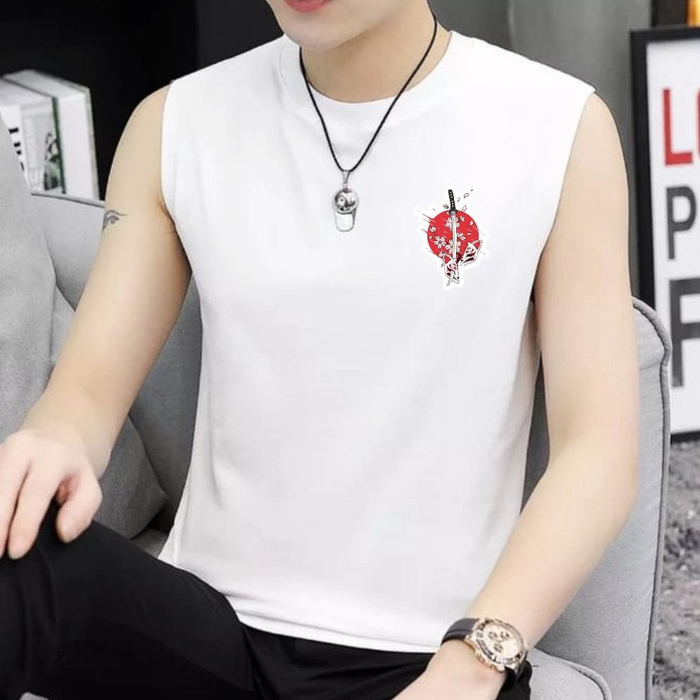 Terlaris Singlet Pria Katana Trendy ( M L Xl Xxl ) Pe Singlet Pria Gym BisaCod