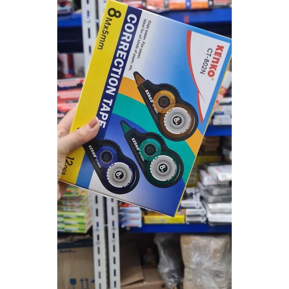 

Kenko Correction Tape Tipex Kertas Kenko 8 Meter Ct802N 1 Lusin