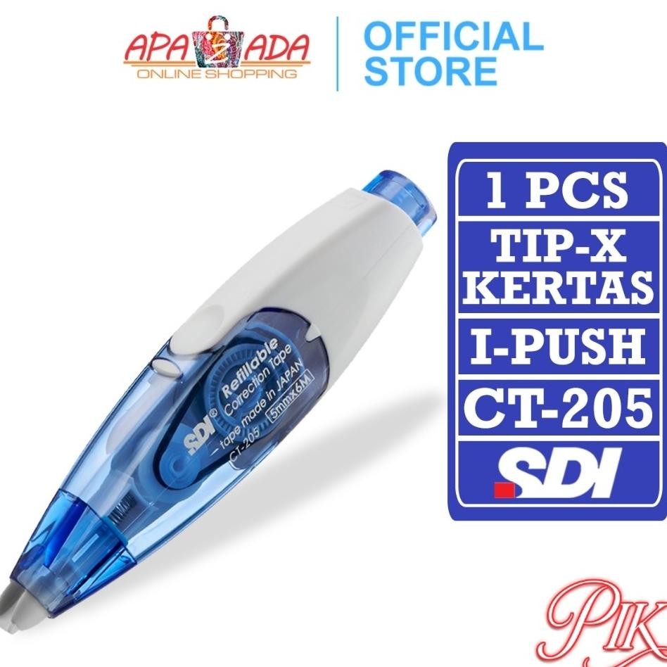 

Ipush Correction Tape 6M Tip Ex Kertas Tip X Correction Pen Ct205