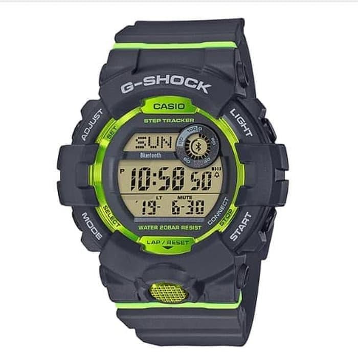 Casio G-Shock G-SQUAD STEP COUNT GBD-800-8 Berkualitas