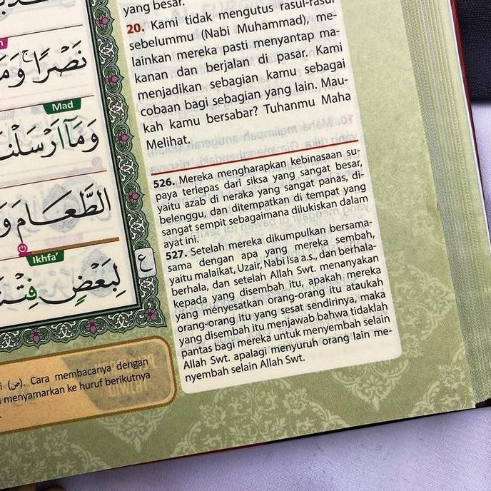 

Al-Quran At-Tajwid Ukuran JUMBO A4 HC Terjemah Waqaf Ibtida' Mushaf Al Qur'an At Tajwid Cocok Untuk Pemula Orantua Orang Tua Lansia Tajwid Warna Mudah Kolom Pelajaran Tajwid Waqof Ibtida Penerbit Ummul Qura CS