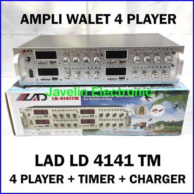 Amplifier Walet Lad Ld 4141T / 4141 Tm / Ampli Walet Ld 4141 T Kode 5466