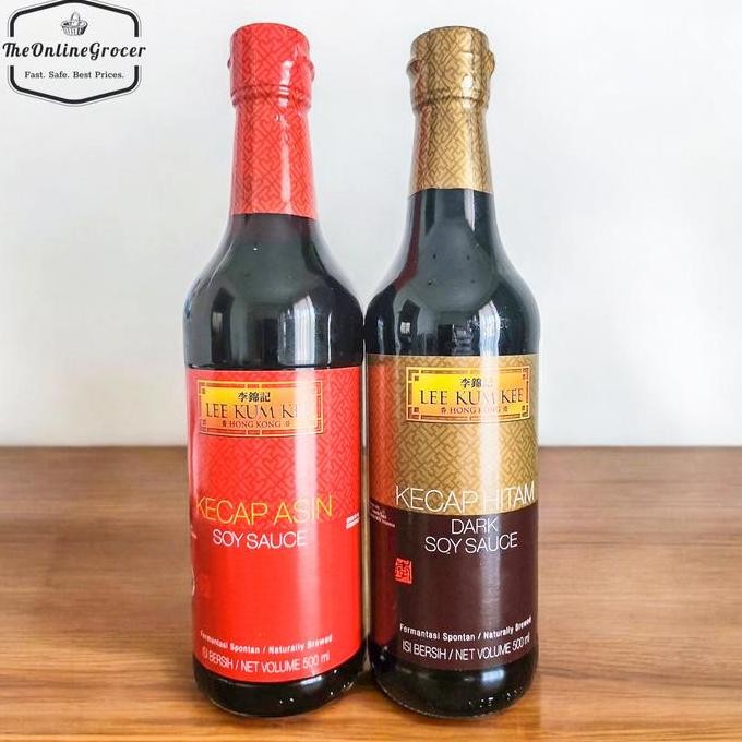 

Promo Lee Kum Kee Soy Sauce 500ml Kecap Asin & Kecap Hitam Premium