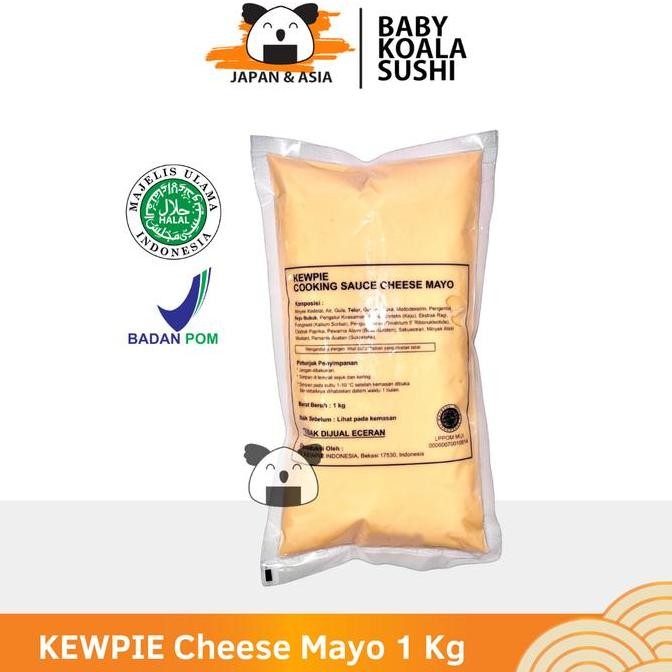 

Promo KEWPIE Cooking Sauce Cheese Mayo 1Kg - Saus Keju Mayonnaise Creamy