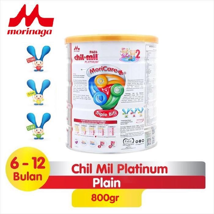 

Bis Morinaga Chil Mil Platinum Susu Formula Lanjutan Tin 800 G