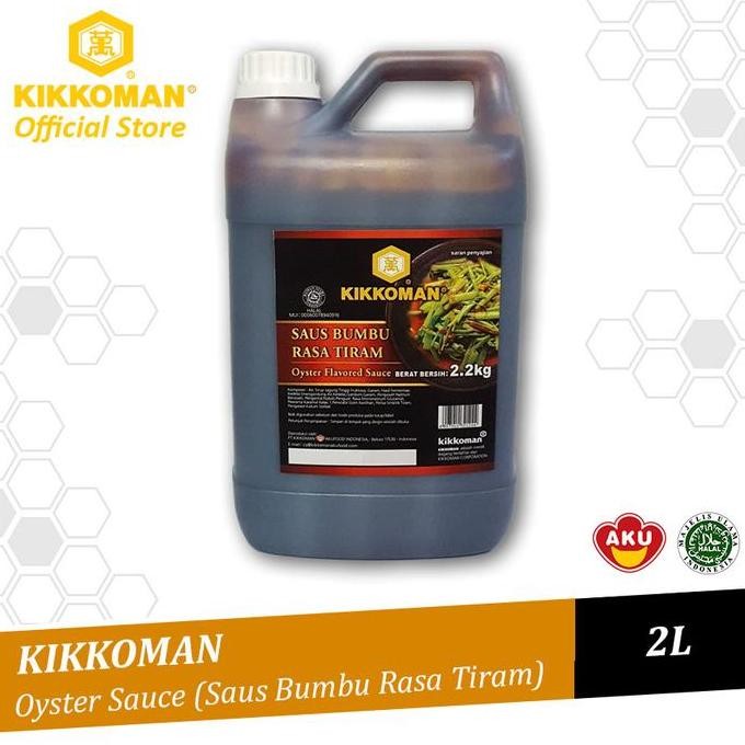 

Promo Kikkoman Oyster Sauce Halal Jerigen 2L - Saus Tiram Jepang Isi Besar