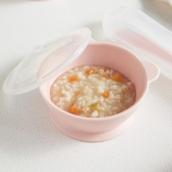 SILIPOT BEBE Silicone Baby Bear Bowl Set / Perlengkapan Makan Bayi Berkualitas
