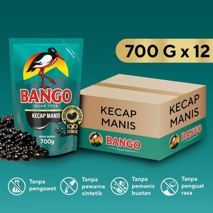 

Promo Bango Kecap Manis Pouch Refill 700g Paket 12 MCN Exclusive