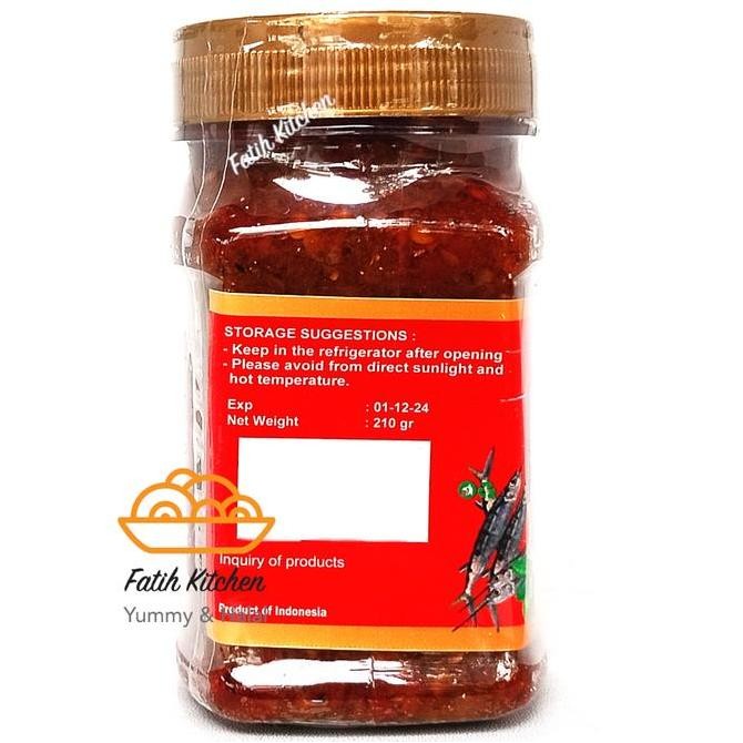 

Promo Sambal Ikan Roa Chili Chila 210gr | Sambal Pedas Roa Halal Siap Santap