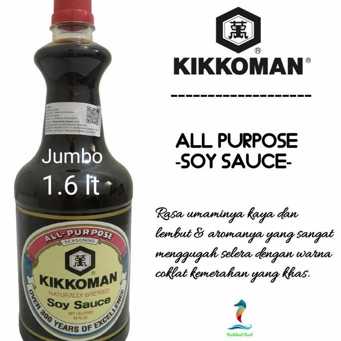 

Promo Kikkoman Soy Sauce 1.6L | Kecap Asin Serba Guna | Shoyu Jepang All Purpose