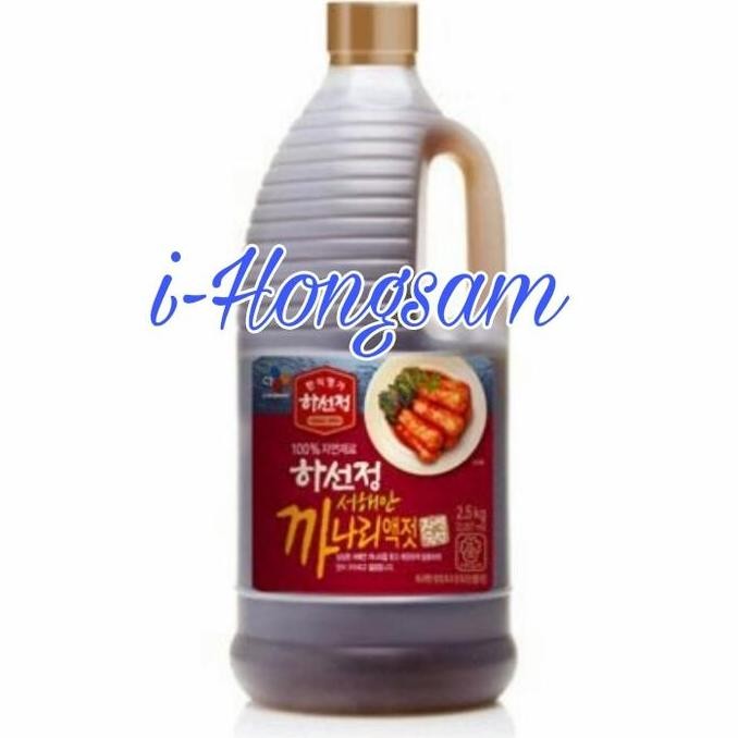 

Promo Hasunjung Fish Sauce Kanari Ekjot 2,5kg - Kecap Ikan Asli Korea