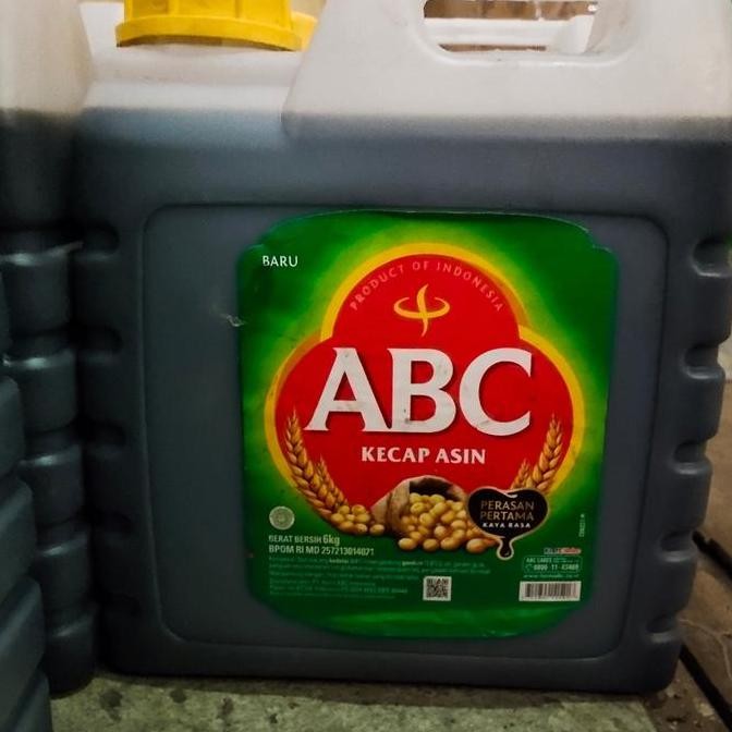 

Promo KECAP ASIN ABC Jerigen 6kg | Kecap Masak Asin Isi Ulang Ekonomis