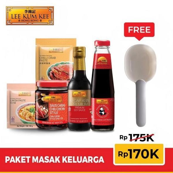 

Promo LEE KUM KEE Paket Masak Keluarga | Saus & Bumbu Lengkap Praktis
