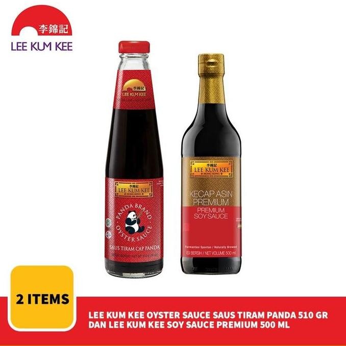 

Promo Bundle LEE KUM KEE Saus Tiram & Kecap Asin Premium - Paket Masak Hemat